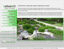 Tablet Screenshot of lotusart.si